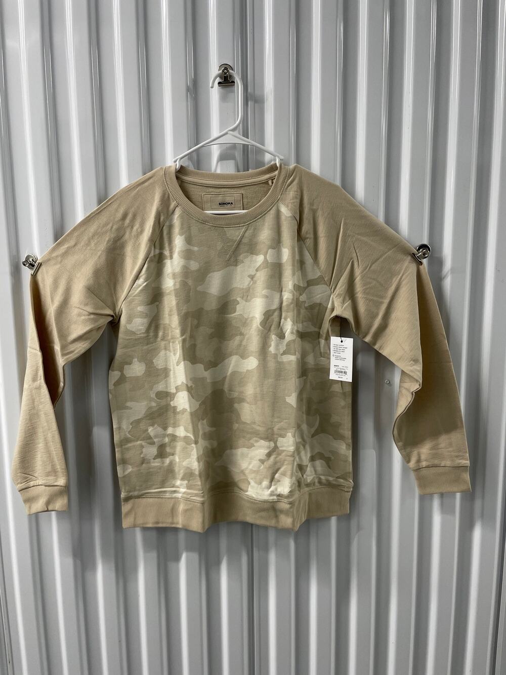 Somoma Goods For Life Women’s The Everyday Sweatshirt Coolcm CM -Baseball style